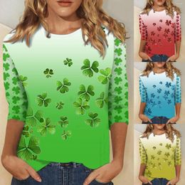 Women's T Shirts Quarter Shirt Women Plain Turtle Neck Long Sleeve Sleeves For With