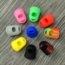 Silicone Finger Sleeve Set Rubber Fingers Cover Caps Anti High Temperature Combination Index and Thumb Protectors For Quartz Nail Smoking Accessories