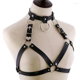 Belts Decopunk 2024 Punk Top Body Harness Rave Jewellery For Women And Girls Goth Festival Fashion Gothic Accessories