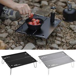 Camp Furniture Small Beach Table High Stability Strong Load-bearing Picnic Compact Size Portable Folding Camping Supplies