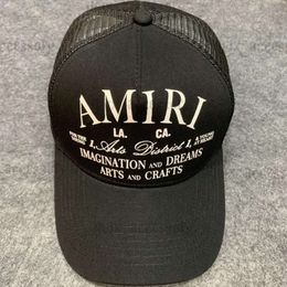 amirri Summer Fashion Boys and Girls Universal Fashion Brand Baseball Hat Net Hat Am Ami Amirlies Amiiri 508