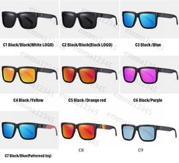 Hochwertige Hitzewellen-Sonnenbrille, polarisierte Sonnenbrille für Männer, Markendesign, quadratische Sonnenbrille für Frauen, UV400, Angel-Sonnenbrille