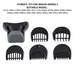 Electric Shaver Trimmer Head 5Pcs Limit Combs Trimming 1-7mm Trimming Set Fit for Series 3 5 Hair Trimmer Blade 240127
