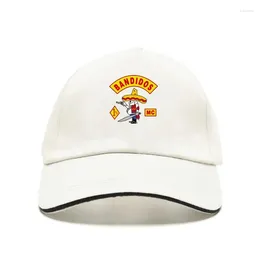 Ball Caps Bandidos Mc Support Worldwide Sylb One Percenter Biker 1% Rough Black Bill Hat 011272