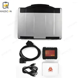 Laptop For Howo Truck Scanner Diagnostic Interface Cnhtc Engine Heavy Duty Tool Sinotruck