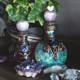 Bottles Creative Mermaid Aura Moon Magic Potion Desktop Decoration Elves Treasure Antidote Bottle Sample Vial Home Decor