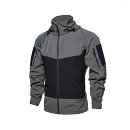 Hunting Jackets Commuter Outdoor CT Four Sided Shell Jacket Tactical Top Spring And Autumn Thin Style