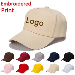 Ball Caps Krisky Free Design Custom LOGO Print Embroided Text Personality Hat AD Baseball Cap Men Women Blank Mesh Adjustable Hats Gorras