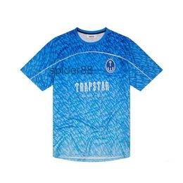 Mens T-shirts Mens Tshirts Limited Trapstar London Tshirt Short Sleeve Unisex Blue Shirt for Men Fashion Harajuku Tee Tops Male t s Dhys6 IVM5