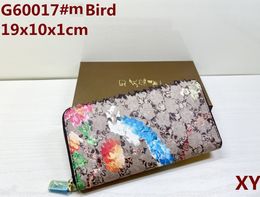 Wallet Female Long New Style Printed Wallet Female Multifunctional Zipper Large Capacity Card Holder Clutch Phone Bag Tide