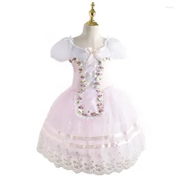Stage Wear Professional Ballet Costume Classic Ballerina Performance Tutu Child Kid Girl Adult Princess Dance Dress