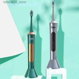 Toothbrush Wireless Induction Charging Electric Toothbrush Fully Automatic White Ultrasonic DuPont Soft Bristle Tooth Brush Electric Q240202