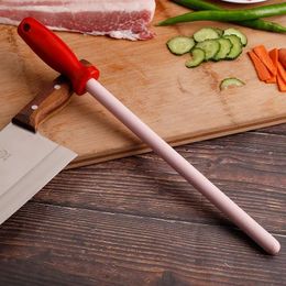 Other Knife Accessories Professional Chef Sharpener Rod Sharpening Stick Honing Steel For Kitchen Ceramic Material Grinding