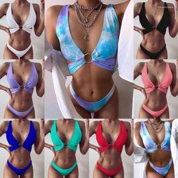 Women's Swimwear Push Up Bikini Sexy Set Women Bathing Suit Swimsuit Female Swimming Bandage Thong