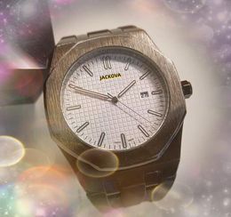 Luxury Mens Quartz Automatic Mechanical Movement Waterproof Watches Rubber Stainless Steel Strap Luminous Wristwatchs Montre de luxe gifts