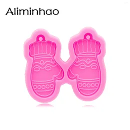 Baking Moulds DY1014 Glossy Gloves Earrings Silicone Mold Resin Molds DIY Crafting With Epoxy Art Handmade Charms