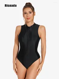 Women's Swimwear Sprot Swimsuit One Piece Rashguard Women Surf Swimming Suit Competitive Bathing Sleeveless (UPF 50 )