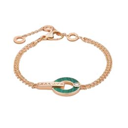 Bulgarilies Bracelet Designer Luxury Fashion Women Original Quality Hot Selling New Copper Coin Fashionable And Versatile Niche Color Protection High Version