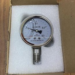Smart Home Control Stainless Steel Vibration Proof Pressure Gauge YN60BF Hydraulic Water Air 304 Corrosion High Temperature Resistance