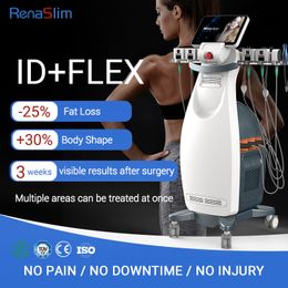 2 in 1 ID+Flex Device Trusculpt slimming machine Monopolar RF Fat Burning Muscle Building EMS Body Shaping Skin Rejuvenation Machine