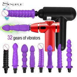 Electric silicone Dildo Dick Vaginal Vibrator percussion for Erotic Sex Toys high frequency vibration for male Anal Butt Plug 240130