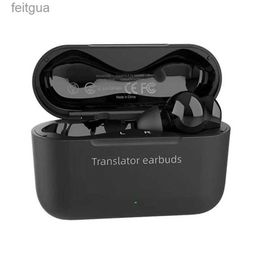 Cell Phone Earphones M6 Mini Translation Headset 127 Languages Translation Smart Voice Translator Wireless Bluetooth Translation Headset Durable YQ240202