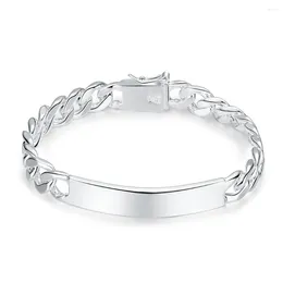 Charm Bracelets Wholesale Arrival Silver Plated Bracelet For Women Low Price Men's