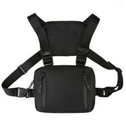 Waist Bags Fashion Unisex Chest Rig Bag Hip Hop Streetwear Tactics Women Functionality Vest Military Travel Packs HW794