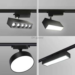 Track Lights LED Track Lights Embedded 10W 12W 18W 24W 30W LED Spotlight Downlight Living Room Without Main Light Lighting Grille Lamp Series YQ240124