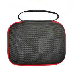 EVA handbag with shock-absorbing portable travel storage bag scratch resistant with handle mesh bag suitable for ANBERNIC RG405V console 240202