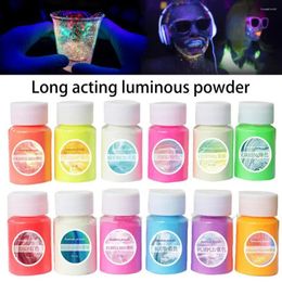 Party Decoration 1PC Glow In The Dark Pigment Luminous Acrylic Glitter Paint Fluorescent For Kid DIY Art Wall Glass Paper
