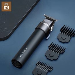 Youpin Komingdon Hair Clipper Professional Hair Cutting Machine Hair Beard Trimmer For Men Electric Shaving Chargeable KMD-2717 240119