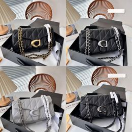 Black bag quilted tabby 26 designer bag for woman luxury bag small pillow lady bag black white pink sac a main cross body designer bags casual xb129