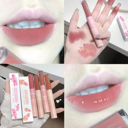 Lip Gloss Double End Glaze Mirror Lipstick Matte Velvet Mud Full Long Lasting Moisturising 2 In 1 Tinted Cosmetics