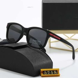 Designer sunglasses Men women fashion triangle luxury Full Frame Sunshade mirror polarized UV400 protection Glasses With box DY71