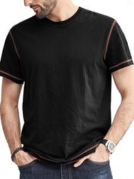 Men's T Shirts Summer Casual Sports Round Neck Short Sleeve T-shirt