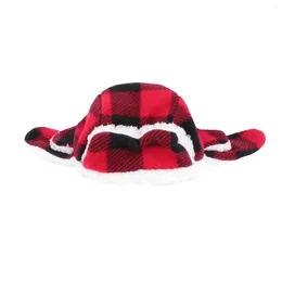 Dog Apparel Dreses Pet Windproof Hood Plush Cap Large-breed Beret Golden Retriever Winter Warm