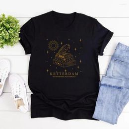 Women's T Shirts Ketterdam Crow Club T-shirt Six Of Crows No Mourners Funerals Shirt Book Lover Short Sleeve Tees Bookish Gift