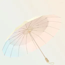 Umbrellas Umbrella Beach Rain Travel Parasol Uv Protection Windproof Large Ombrellone Spiaggia Outdoor Gear