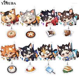 Keychains Cute Sport Anime Haikyuu!! Character Charm Keychain Fashion Hinata Shoyo Kageyama Tobio Kozume Kenma Keyring Jewellery Accessories