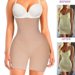 Shapewear Tummy Control Pantis for Women Butt Lifter High Panty Compression Shorts Waist Trainer Plus Size Body Shaper