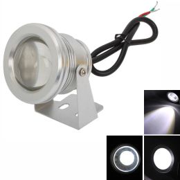 Indoor LED 10W Spotlights 900-1000LM 6000-7000K Pure White Light Underwater Aquarium Pool Fountain Lamp LL