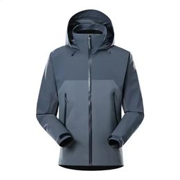 High quality latest ARC Beta AR outdoor three-layer hard shell men's casual lightweight mountaineering jacket 240123
