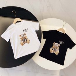 Baby boys clothes kids toddler bear t-shirts Cotton girls kid designer Simple short sleeve t-shirt children designers Multicolor tees Q4LX#