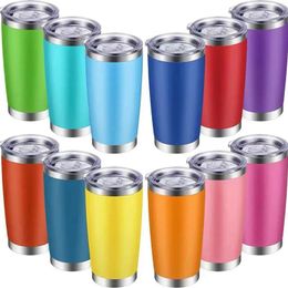 Water Bottles Stainless Steel Insulated Tumbler Double Wall Powder Coated Cup Daily Use Home Work Insulation Vacuum
