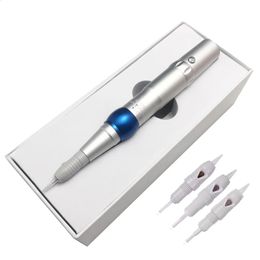 Pro Screw Rotary Permanent Makeup Eyebrow Tattoo Machine Pen Cartridge Needles240129