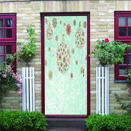 Wall Stickers Eco-friendly Door Sticker Waterproof Self-adhesive Decals Decoration Wallpaper For Bathroom Home (MT011411)