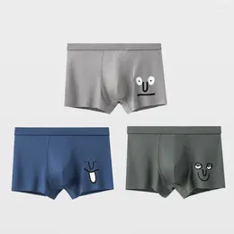 Underpants Modal Men's Underwear Summer Pure Cotton Boxer 3PCS