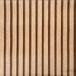 ovoin 3D Effect Oak Wood Slats Retro Wallpaper PVC Wall Paper Roll For TV Wall and Living Room Decor - No glue Not a Panel 240123