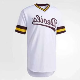 Baseball College Wears Custom NCAA ASU Arizona State College Jersey Baseball Sean Mclain Ethan Long Barry Bonds Reggie Jackson Hunter Haa High